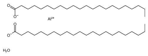 di(docosanoyloxy)aluminum,hydrate Structure