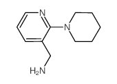 [2-(1-Piperidinyl)-3-pyridinyl]methanamine Structure