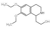 2-(6,7-diethoxy-1,2,3,4-tetrahydroisoquinolin-1-yl)ethanol Structure