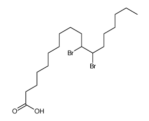 11,12-dibromooctadecanoic acid结构式