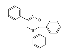 3,6,6-Triphenyl-4H-[1,5,2]oxathiazine Structure