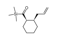 ((1R,2R)-2-Allyl-cyclohexyl)-trimethylsilanyl-methanone Structure