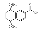 5,5,8,8-TETRAMETHYL-5,6,7,8-TETRAHYDRONAPHTHALENE-2-CARBOXYLIC ACID Structure