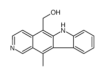 (11-methyl-6H-pyrido[4,3-b]carbazol-5-yl)methanol结构式