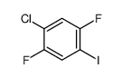 4-Chloro-2,5-difluoroiodobenzene structure