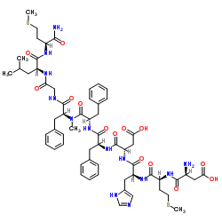 (N-Me-Phe7)-Neurokinin B trifluoroacetate salt structure