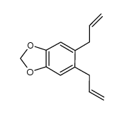 1,2-diallyl-4,5-methylenedioxybenzene Structure