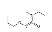 1-Propoxy-3,3-diethyltriazene 2-oxide Structure