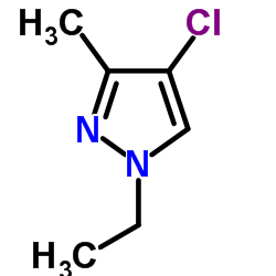 4-Chloro-1-ethyl-3-methyl-1H-pyrazole structure