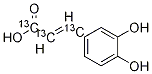 Caffeic Acid-13C3 Structure