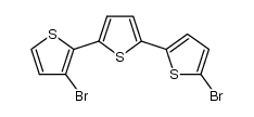 5,3''-dibromo-2,2':5',2''-terthienyl Structure