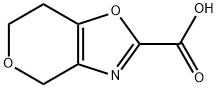 6,7-Dihydro-4H-pyrano[3,4-d]oxazole-2-carboxylic acid Structure