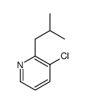 3-chloro-2-(2-methylpropyl)pyridine结构式