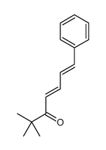 2,2-dimethyl-7-phenylhepta-4,6-dien-3-one Structure