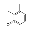 Pyridine, 2,3-dimethyl-, 1-oxide结构式