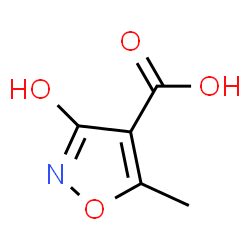 5-methyl-3-oxo-1,2-oxazole-4-carboxylic acid结构式