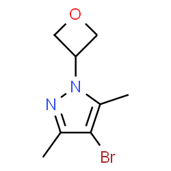 4-溴-3,5-二甲基-1-(氧杂环丁-3-基)吡唑图片