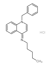 N-(1-BENZYLQUINOLIN-4(1H)-YLIDENE)PENTAN-1-AMINE HYDROCHLORIDE picture