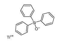 tetrakis(triphenylsiloxy)titanium Structure