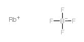 rubidium tetrafluoroborate structure