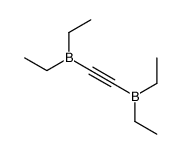 2-diethylboranylethynyl(diethyl)borane Structure