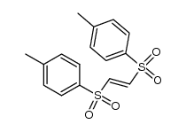 1,2-bis-(toluene-4-sulfonyl)-ethene结构式