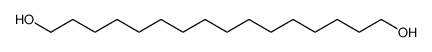 1 16-HEXADECANEDIOL结构式