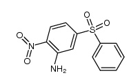 5-benzenesulfonyl-2-nitro-aniline Structure