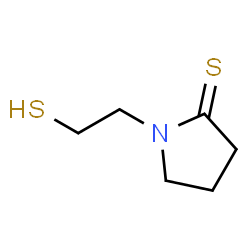 2-Pyrrolidinethione,1-(2-mercaptoethyl)-结构式