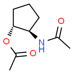 Acetamide, N-[(1R,2R)-2-(acetyloxy)cyclopentyl]- (9CI) picture