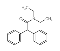 Benzeneacetamide,N,N-diethyl-a-phenyl-结构式