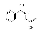 2-([IMINO(PHENYL)METHYL]AMINO)ACETIC ACID Structure