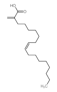 9-Octadecenoic acid,2-methylene-, (Z)- (9CI)结构式