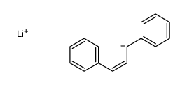 lithium,3-phenylprop-1-enylbenzene Structure