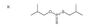 Potassium diisobutyl dithiophosphate Structure