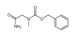 N-phenylmethoxycarbonylsarcosinamide结构式