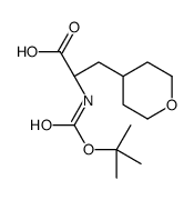 (2S)-2-[(2-methylpropan-2-yl)oxycarbonylamino]-3-(oxan-4-yl)propanoic acid picture