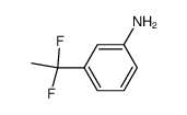 3-(1,1-二氟乙基)苯胺结构式