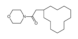 2-Cyclododecyl-1-(4-morpholinyl)ethanone Structure