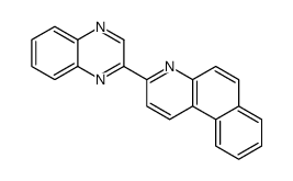 3-quinoxalin-2-ylbenzo[f]quinoline Structure