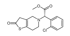 (AS)-A-(2-CHLOROPHENYL)-2,3,6,7-TETRAHYDRO-2-OXO-THIENO[3,2-C]PYRIDINE-5(4H)-ACETIC ACID METHYL ESTER picture