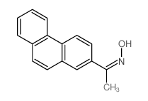 Ethanone,1-(2-phenanthrenyl)-, oxime Structure