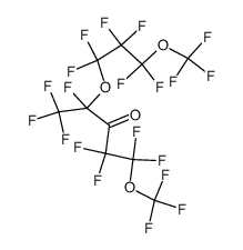 Perfluoro-2.7.11-trioxa-6-methyldodecanon-5结构式