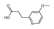 3-(4-methoxypyridin-2-yl) propionic acid结构式