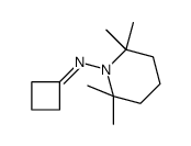 N-(2,2,6,6-tetramethylpiperidin-1-yl)cyclobutanimine结构式