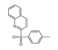 2-(4-methylphenyl)sulfonylquinoline结构式