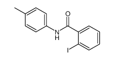 2-iodo-N-(4-methylphenyl)benzamide结构式