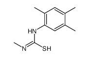 1-methyl-3-(2,4,5-trimethylphenyl)thiourea Structure