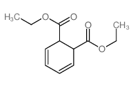 3,5-Cyclohexadiene-1,2-dicarboxylicacid, 1,2-diethyl ester structure