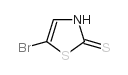 5-BROMO-2-THIAZOLETHIONE结构式